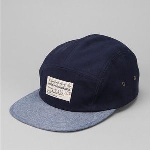 Obey the munition 5 panel cap in navy